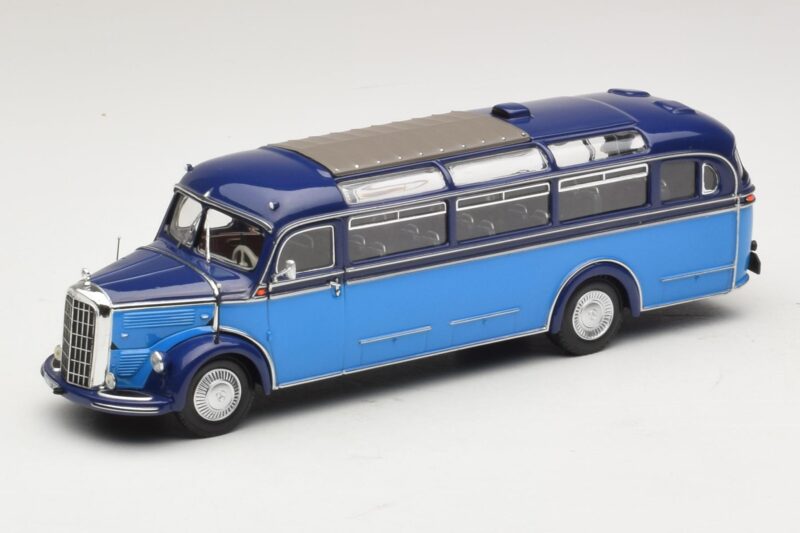 Mercedes O 3500 バス ライトブルー ダークブルー Minichamps 1:43 439360011 メタル