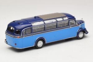 Mercedes O 3500 バス ライトブルー ダークブルー Minichamps 1:43 439360011 メタル - 画像 2/6
