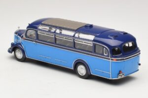 Mercedes O 3500 バス ライトブルー ダークブルー Minichamps 1:43 439360011 メタル - 画像 5/6