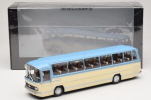 Mercedes O302 ブルークリーム Minichamps 1:43 439035181 メタル - 画像 6/6