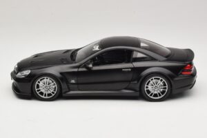 Mercedes SL65 AMG R230 Black Series Matt Black Minichamps 1:18 100038121 メタル - 画像 4/8
