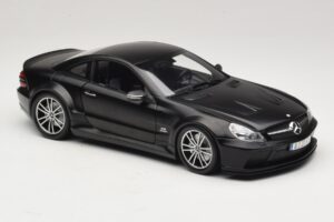 Mercedes SL65 AMG R230 Black Series Matt Black Minichamps 1:18 100038121 メタル - 画像 6/8