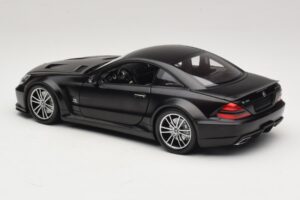 Mercedes SL65 AMG R230 Black Series Matt Black Minichamps 1:18 100038121 メタル - 画像 7/8