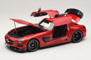 Mercedes SLS AMG C197 Black Series レッド Minichamps 1:18 110033022 メタル - 画像 3/8