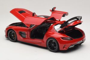 Mercedes SLS AMG C197 Black Series レッド Minichamps 1:18 110033022 メタル - 画像 5/8