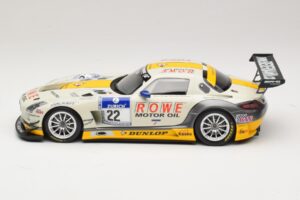 Mercedes SLS AMG GT3 #22 Graf / Jager Rowe Racing 24 Hours of Nurburgring 2013 Minichamps 1:18 151133122 メタル - 画像 3/6