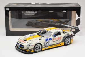 Mercedes SLS AMG GT3 #22 Graf / Jager Rowe Racing 24 Hours of Nurburgring 2013 Minichamps 1:18 151133122 メタル - 画像 6/6