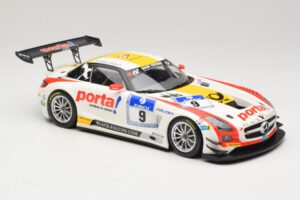 Mercedes SLS AMG GT3 #9 B. Schneider / J. Bleekemolen Black Falcon 24 Hours of Nurburgring Winner 2013 Minichamps 1:18 151133 - 画像 4/6