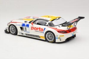 Mercedes SLS AMG GT3 #9 B. Schneider / J. Bleekemolen Black Falcon 24 Hours of Nurburgring Winner 2013 Minichamps 1:18 151133 - 画像 5/6