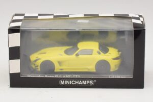 Mercedes SLS AMG GT3 イエロー Minichamps 1:43 410113201 メタル - 画像 4/4