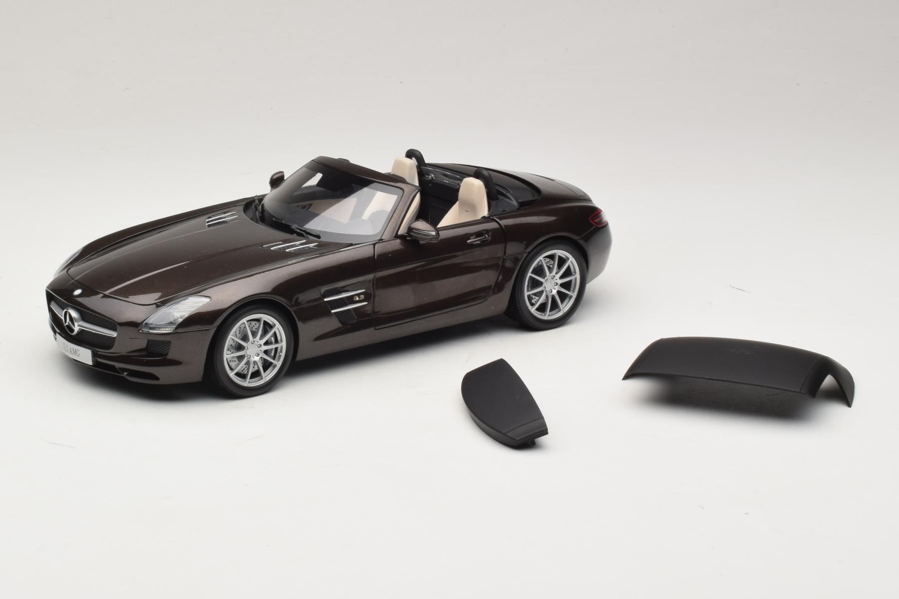 Minichamps メルセデスSLS AMG セパンブラウン1/18