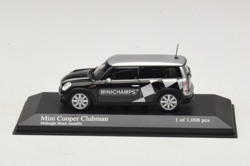 Mini Cooper Clubman R55 ブラックメタリック Minichamps 1:43 431138672 メタル