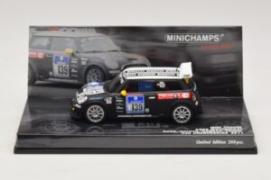 Mini Cooper Dörr Motorsport #139 Hahn / Holoch 24 Hours of Nürburgring 2011 Minichamps 1:43 437112139 メタル