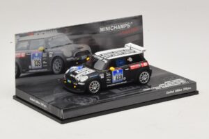 Mini Cooper Dörr Motorsport #139 Hahn / Holoch 24 Hours of Nürburgring 2011 Minichamps 1:43 437112139 メタル - 画像 2/5