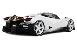 Nilu27 Nilu Super White GT Spirit 1:18 GT578 レジン - 画像 2/5