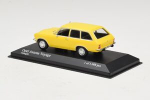 Opel Ascona A Voyage イエロー Minichamps 1:43 400045811 メタル - 画像 3/4