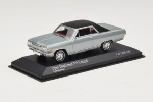 Opel Diplomat A V8 Coupe シルバー Minichamps 1:43 400048020 メタル - 画像 2/4
