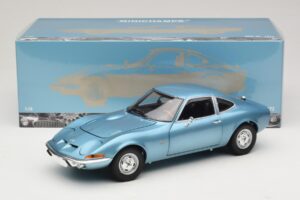 Opel GT Blue Metallic Minichamps 1:18 180049030 メタル - 画像 8/8