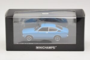 Opel Kadett C Coupe ブルー Minichamps 1:43 430045628 メタル - 画像 4/4
