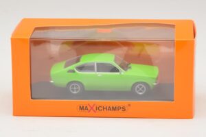Opel Kadett C Coupe グリーン Maxichamps 1:43 940045621 メタル - 画像 4/4