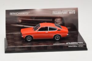 Opel Kadett C クーペ プレゼンテーション IAA Frankfurt レッド Minichamps 1:43 436045620 メタル
