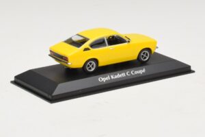 Opel Kadett C Coupe イエロー Maxichamps 1:43 940045620 メタル - 画像 2/4
