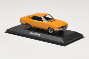 Opel Manta A オレンジ Maxichamps 1:43 940045500 メタル - 画像 3/4