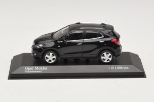 Opel Mokka ブラックメタリック Minichamps 1:43 410042101 メタル