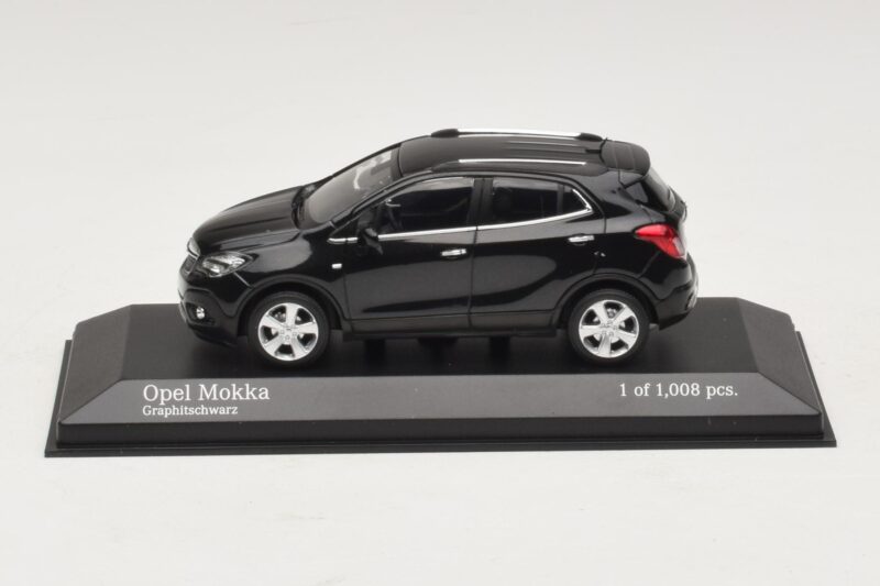 Opel Mokka ブラックメタリック Minichamps 1:43 410042101 メタル