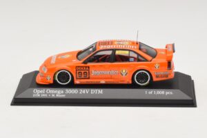 Opel Omega 3000 24V #99 Jägermeister M. Reuter DTM 1991 Minichamps 1:43 400914499 メタル