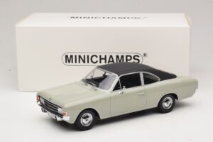 Opel Rekord C クーペ グレー Minichamps 1:18 107047022 レジン - 画像 6/6