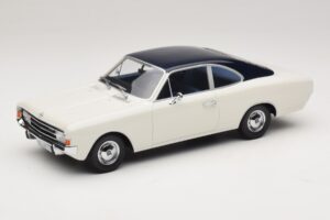 Opel Rekord C クーペ ホワイト ブルー Minichamps 1:18 107047021 レジン