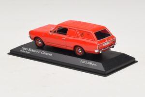 Opel Rekord Caravan Norwegian Post Minichamps 1:43 433046195 メタル - 画像 3/4