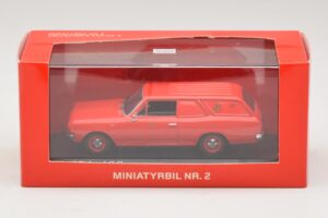 Opel Rekord Caravan Norwegian Post Minichamps 1:43 433046195 メタル - 画像 4/4