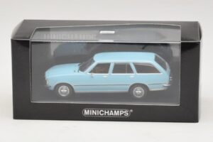 Opel Rekord D Caravan ライトブルー Minichamps 1:43 400044014 メタル - 画像 4/4