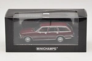 Opel Rekord D Caravan レッド Minichamps 1:43 400044012 メタル - 画像 4/4