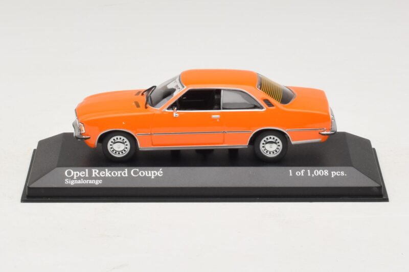 Opel Rekord D クーペ オレンジ Minichamps 1:43 400044024 メタル