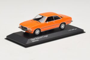 Opel Rekord D クーペ オレンジ Minichamps 1:43 400044024 メタル - 画像 2/4