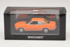 Opel Rekord D クーペ オレンジ Minichamps 1:43 400044024 メタル - 画像 4/4