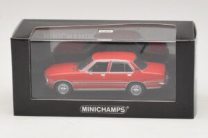 Opel Rekord D レッド Minichamps 1:43 400044004 メタル - 画像 4/4
