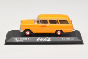 Opel Rekord P1 Caravan Coca-Cola Minichamps 1:43 430043270 メタル