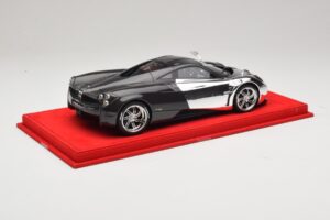 Pagani Huayra Chrome Silver ワンオフ BBR 1:18 P1873CM レジン - 画像 2/7