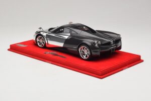 Pagani Huayra Chrome Silver ワンオフ BBR 1:18 P1873CM レジン - 画像 5/7