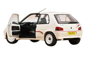 Peugeot 106 Rallye 1.3 ホワイト Norev 1:18 184920 メタル - 画像 2/3
