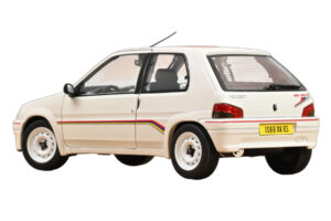 Peugeot 106 Rallye 1.3 ホワイト Norev 1:18 184920 メタル - 画像 3/3