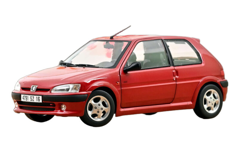 Peugeot 106 S16 Lucifer Red Norev 1:18 Peugeot 106 S16 Lucifer Red Norev 1:18 184921 メタル