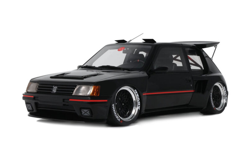 Peugeot 205 Khyzyl Saleem ブラック Otto 1:18 OT1257 レジン