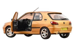 Peugeot 306 S16 Blaze Yellow Norev 1:18 184940 メタル - 画像 2/3