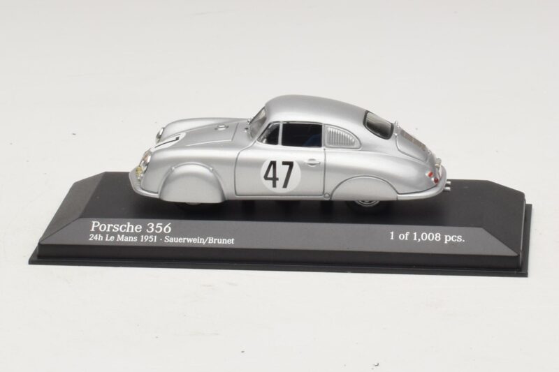 Porsche 356 #47 Sauerwein / Brunet 24 Hours of Le Mans 1951 Minichamps 1:43 400516747 メタル