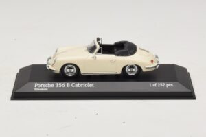 Porsche 356 B カブリオレ アイボリーホワイト Minichamps 1:43 400064332 メタル